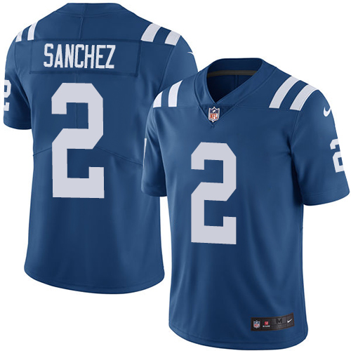 Indianapolis Colts #2 Limited Rigoberto Sanchez Royal Blue Nike NFL Home Youth JerseyVapor Untouchable jerseys->indianapolis colts->NFL Jersey